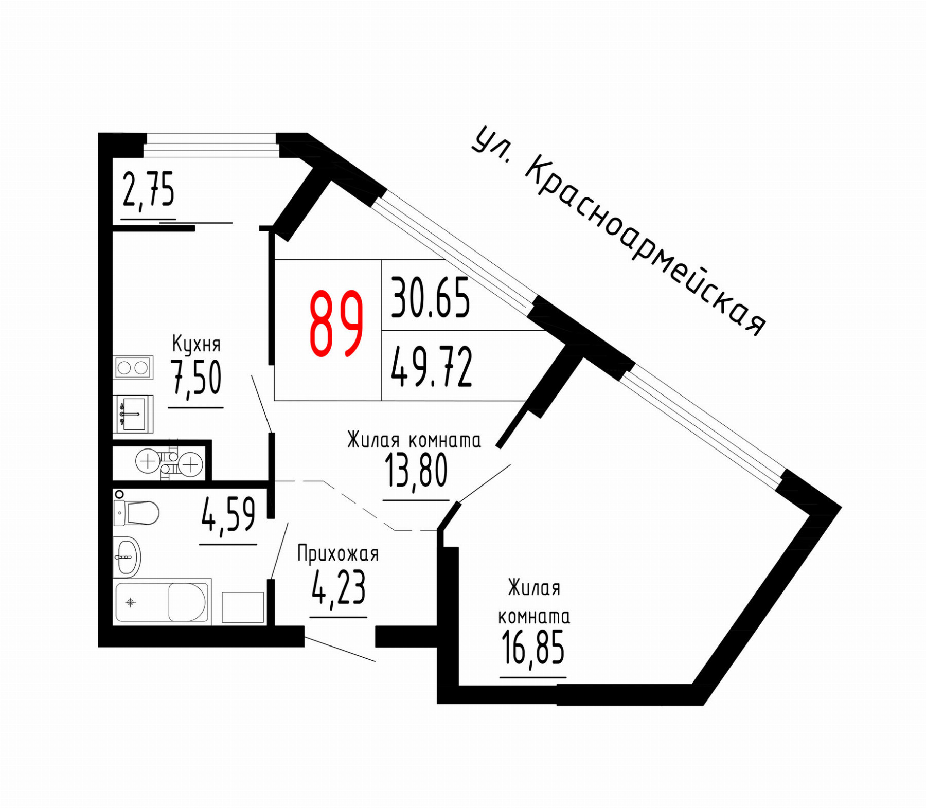 Квартира №89